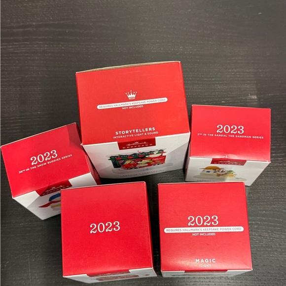 5 Hallmark Keepsake 2023 BRAND NEW Snowman Christmas Holiday Winter Ornaments - Picture 11 of 11